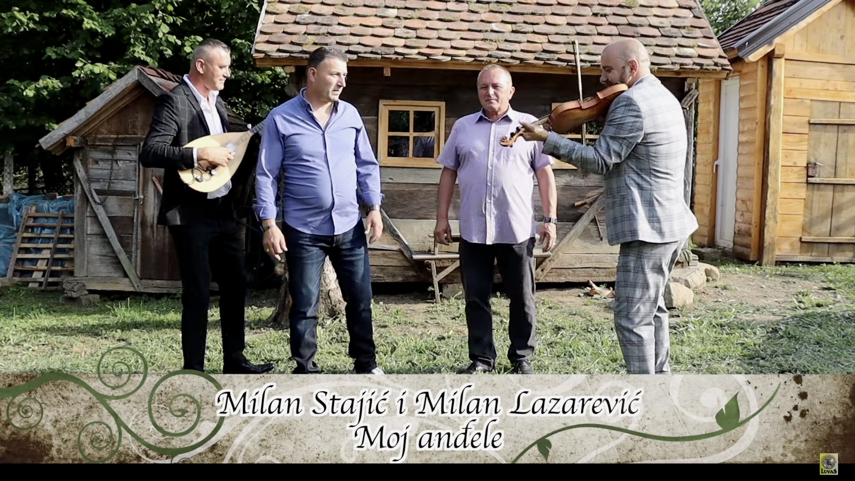 Milan Stajić i Milan Lazarević - Moj Andjele (Tekst + Video)