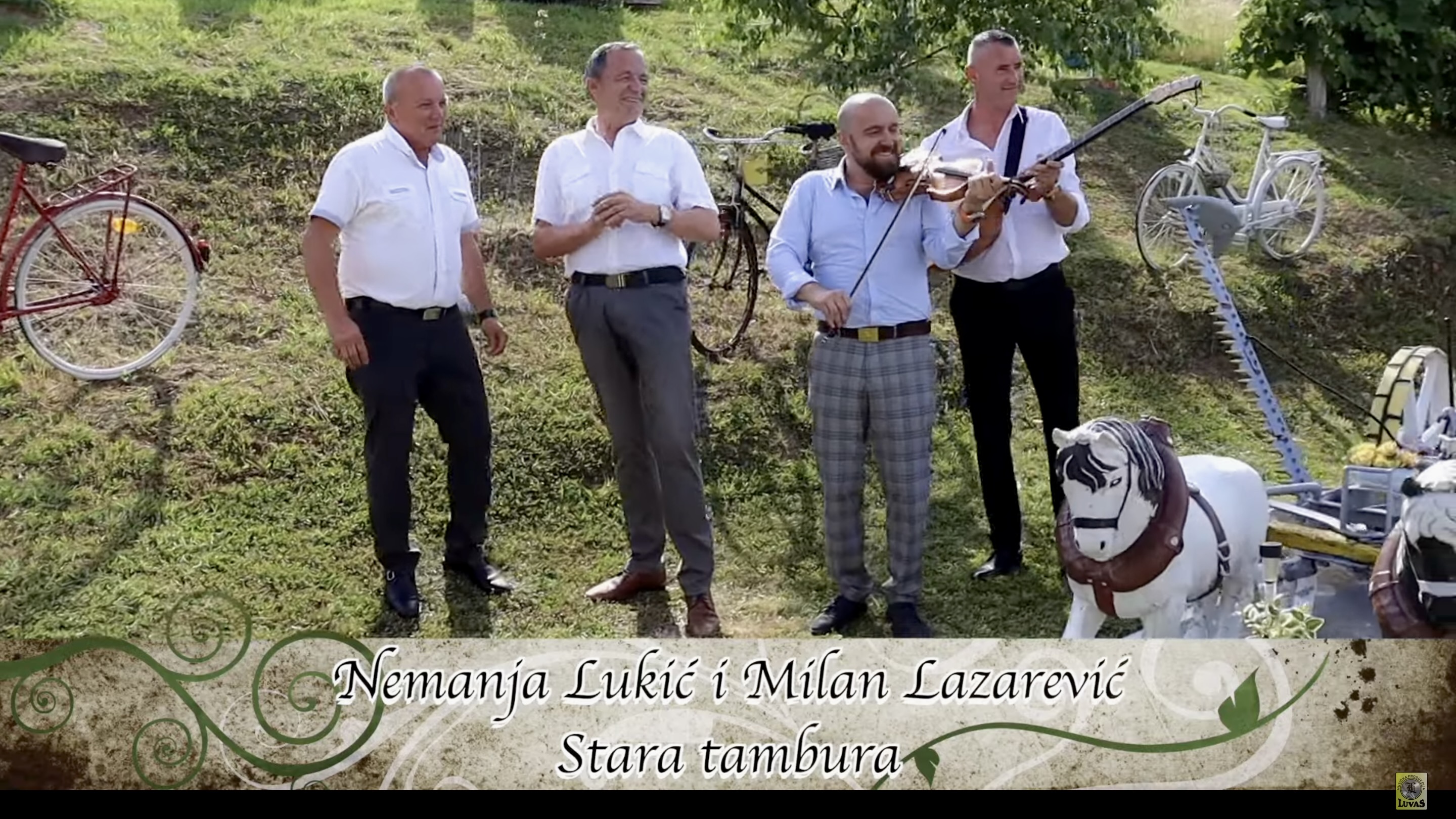 Nemanja Lukić i Milan Lazarević - Stara Tambura (Tekst)