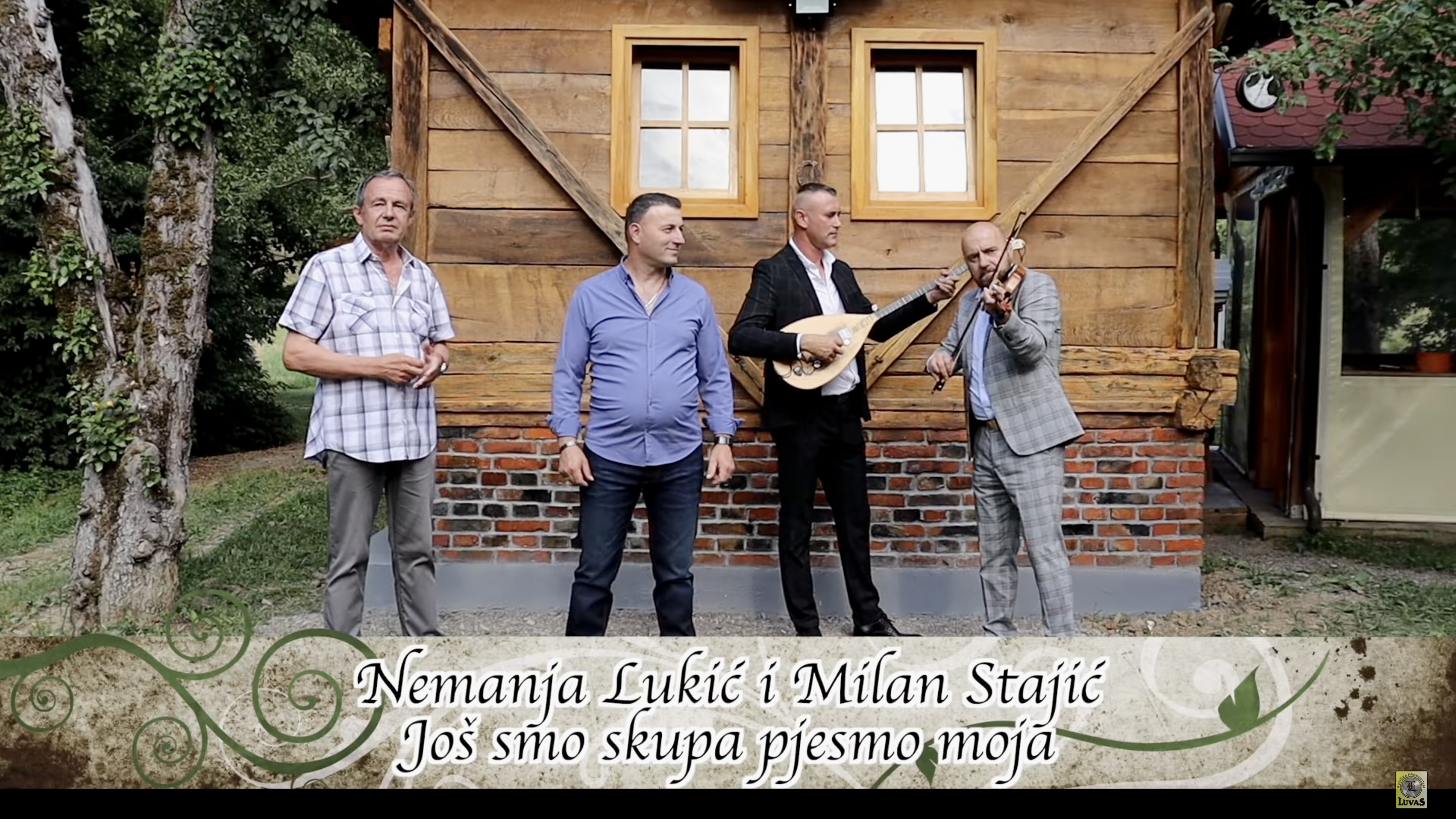 Nemanja Lukić i Milan Stajić - Još smo skupa pjesmo moja (Tekst)