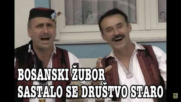 Bosanski Zubor - Sastalo se staro društvo (Tekst + Video)