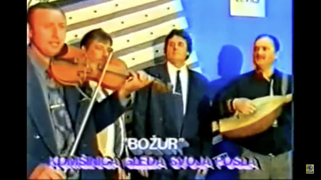 Božur - Komšinica gleda svoja posla (Tekst + Video)