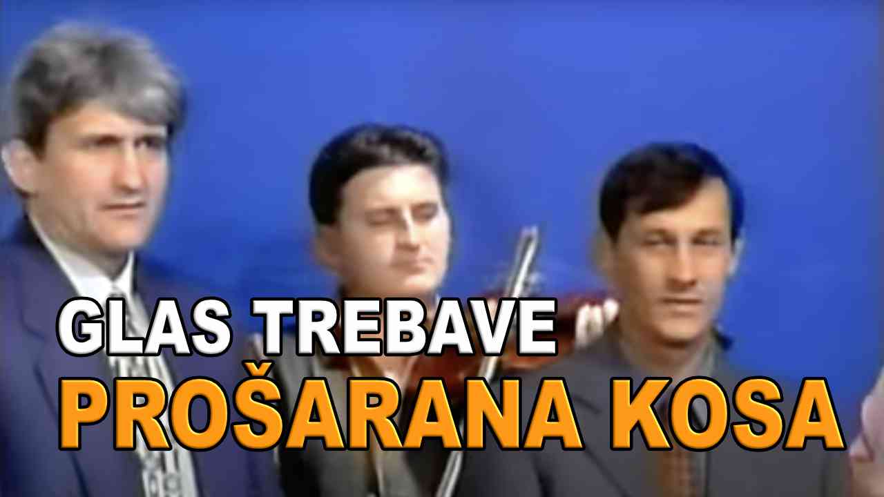 Glas Trebave - Prošarana kosa (TEKST + VIDEO)