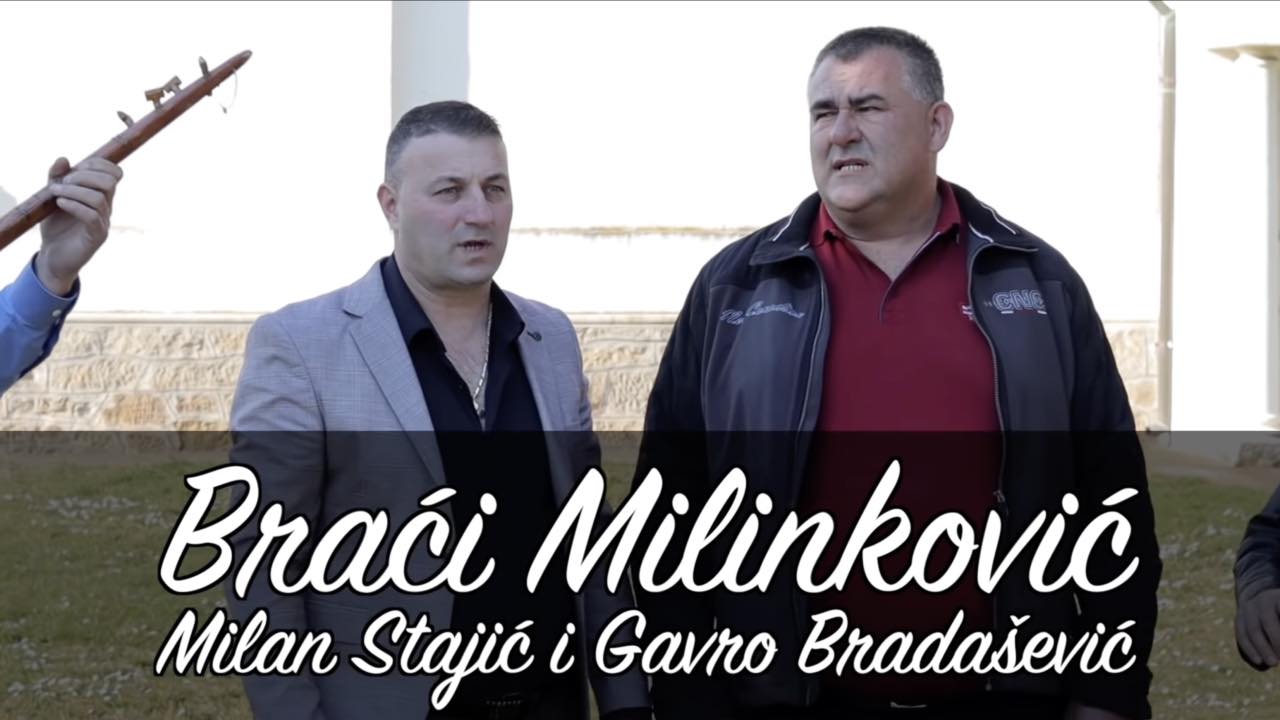 Milan Stajić i Gavro Bradašević - Pjesma braći Milinković (TEKST + VIDEO)